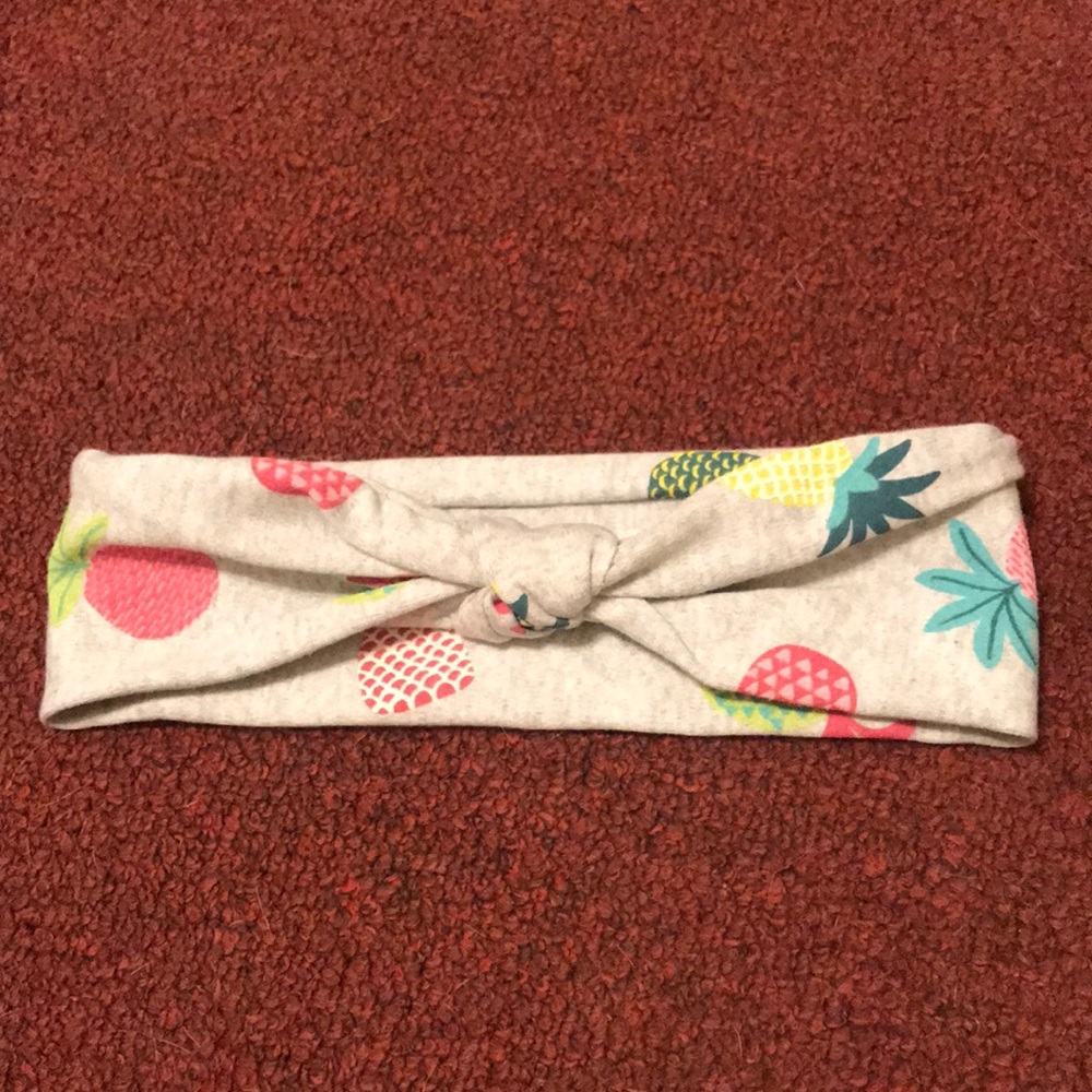 Adorable tie front head band